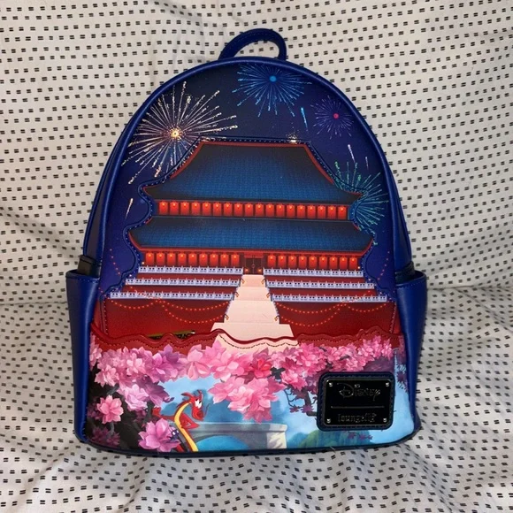 Mulan Disney Loungefly Mini Backpack - Picture 1 of 4
